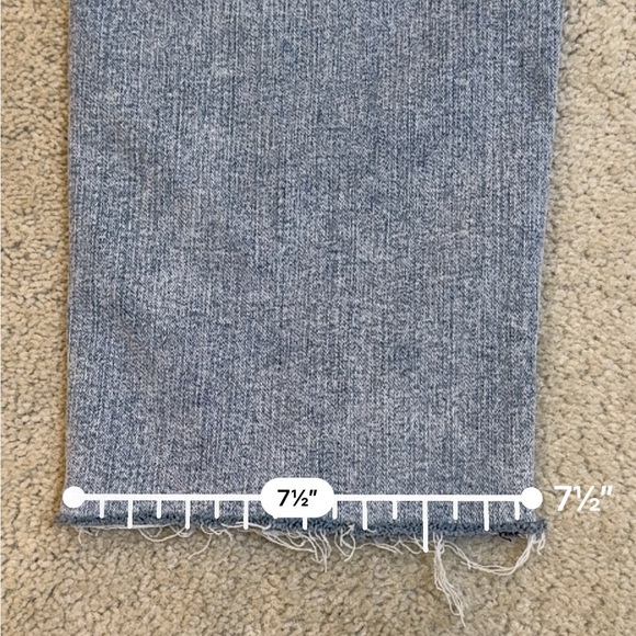 Rag & Bone Jane Super High Rise Ankle Cigarette Jeans Size 33 Dakota Wash EUC - Picture 11 of 14